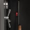 Allen Co Magnetic Firearm & Fishing Rod Holder with Frame, Black/Red 5657 - alternate 2